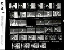 LD323 1979 Original Contact Sheet Photo TOM SEAVER REDS - ASTROS BOBBY SPROWL