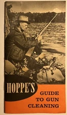 Hoppe’s Guide to Gun Cleaning 1950 Booklet Solvent Advertisement Hunting Shoot