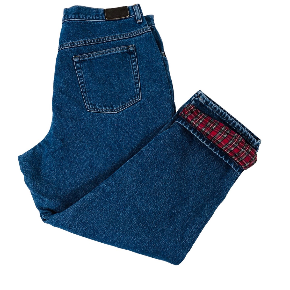 Boyfriend Jeans Ll Bean Lined Jeans Womens L L Bean Vintage