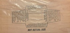 NEW Art Gone Wild Wood Mounted Rubber Stamp - Rectangle Shaker Card
