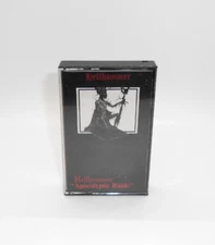 Hellhammer Apocalyptic Raids Cassette Tape 1984 Metal Blade Records EC 1106 RARE