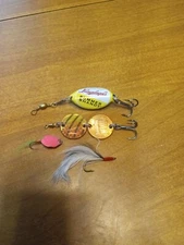 Vintage Handmade Fishing Lures USA Very Unique Designs Decent Condition Rare Htf