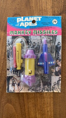 VINTAGE 1974 PLANET OF THE APES MONKEY MISSILES SEALED | eBay