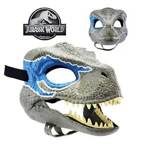 Jurassic World Raptor Dino Mask Velociraptor Blue Dinosaur Camp Cretaceous New Ebay