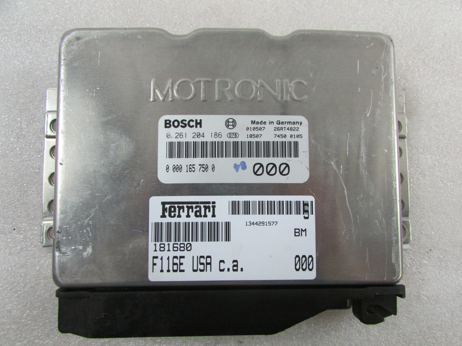 Ferrari 456M GTA, Engine Control Module, Used, P/N 181680