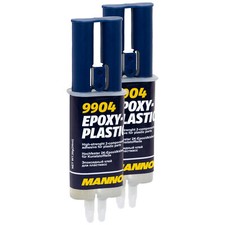 Produktbild - Mannol 9904 2K Epoxy-Plastik Klebstoff 2x 30g Epoxidkleber Zweikomponentenkleber