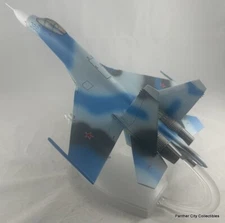Large Phoenix Desktop Model Sukhoi Flanker SU-27 Aircraft Fighter Jet