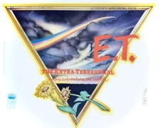 Original Vintage 1982 E.T. The Extra-Terrestrial Movie ET Iron On Transfer