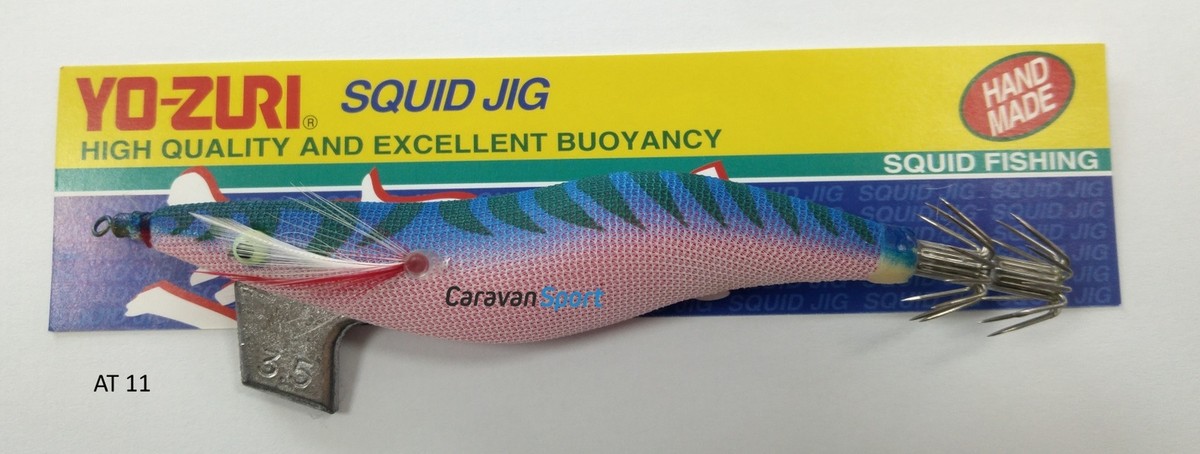 Leurre Calmar Yo-Zuri Squid Turlutte Ultra Cloth M Eging Spinners, A331