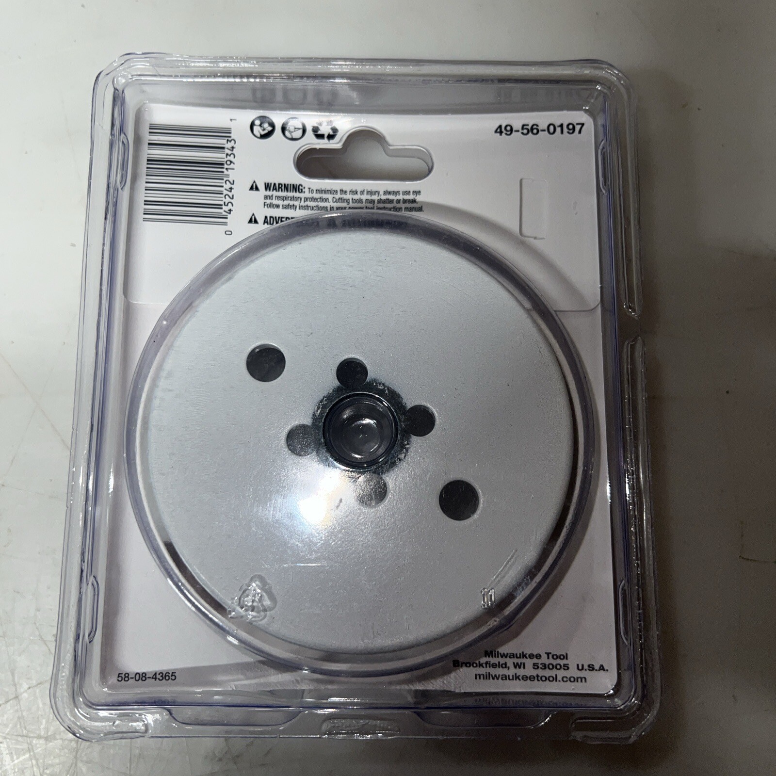 Milwaukee Ice Hardened Hole Saw - 3-5/8 Inch Bi-Metal For Metal & Wood (49-56-0197) - View #9