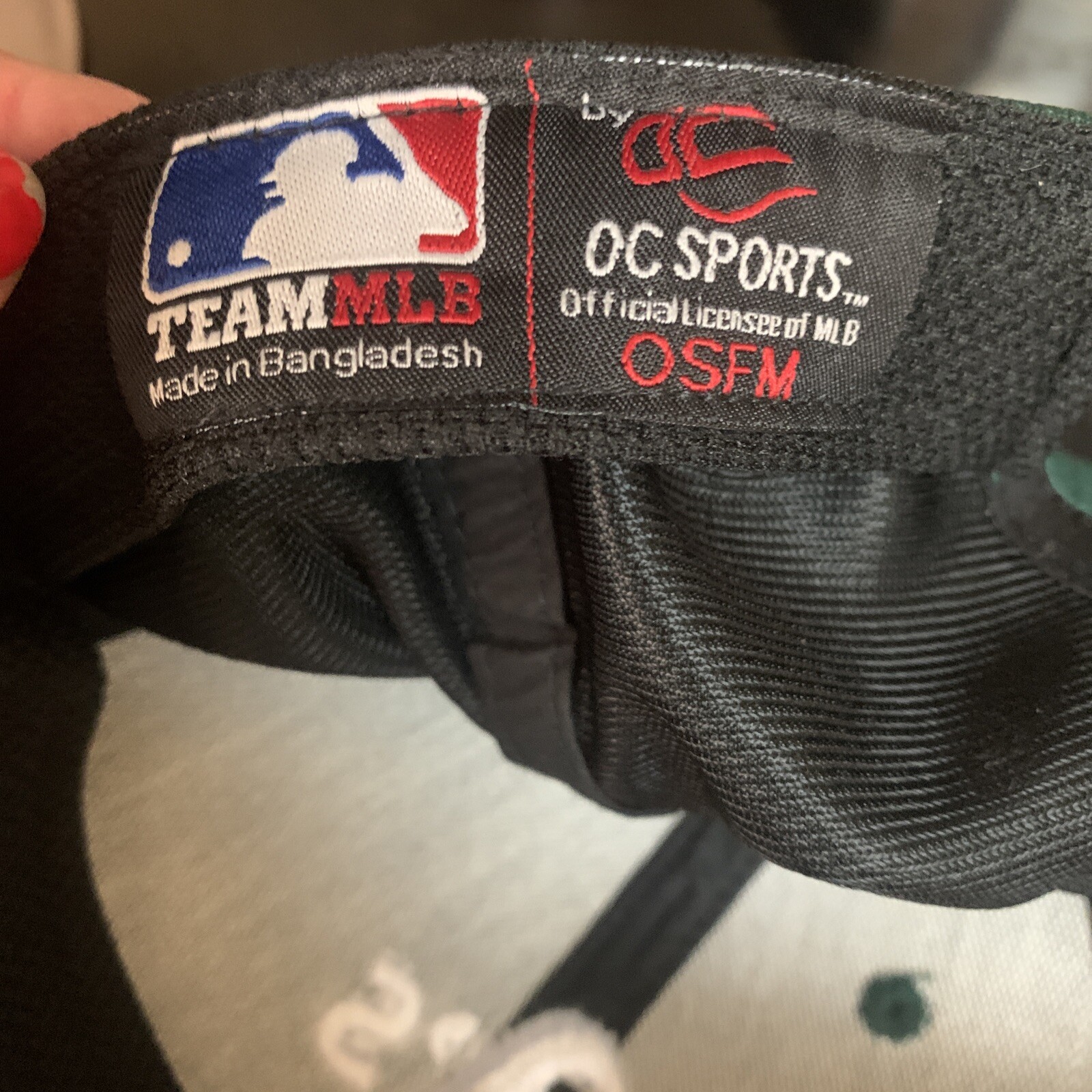 Tesm MLB OC Sports Oakland A’s snapback hat Gem