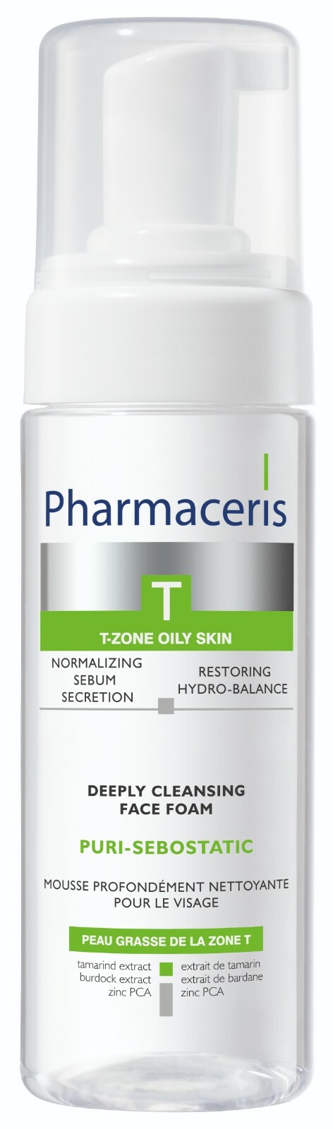 pharmaceris face foam