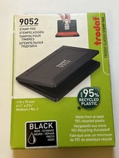 Trodat Ink Pad Business Stamp Pad, Black Trodat 9052 Black Stamp Pad 