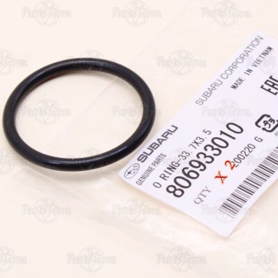 Genuine Subaru - Water Transfer Pipe O-Ring X2 - Impreza WRX STi TURBO