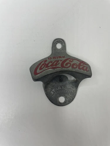 Vintage Coca Cola Wall Mount Bottle Opener Starr "X" Brown Co.