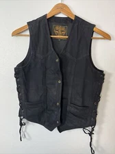 Milwaukee Performance Vest Mens L Black Denim Conceal Carry Gun Pocket