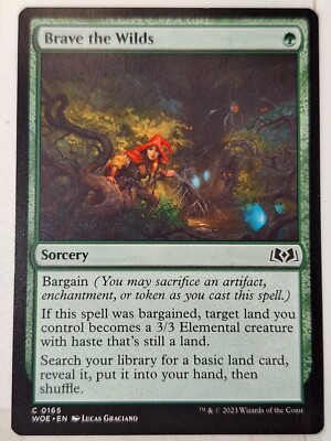 Brave the Wilds - Wilds of Eldraine - Magic the Gathering MTG Nice!