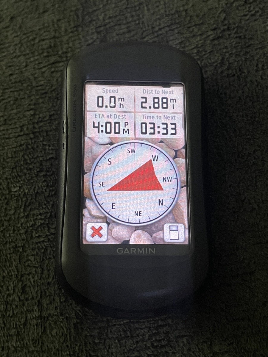 Garmin Oregon 550 Handheld GPS - Tested | eBay