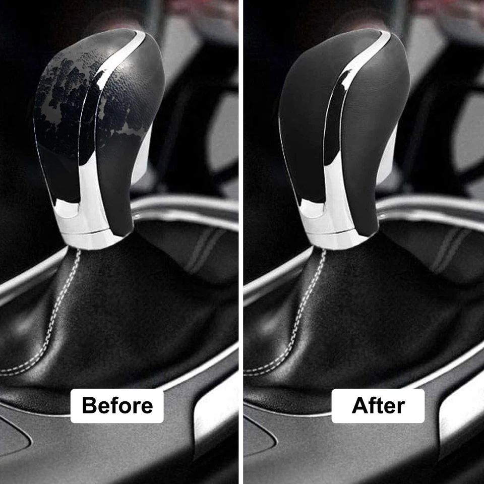 PU Replacement For Buick Verano Regal Gear Shift Knob Automatic Handle Lever Pen - Image 2 of 4