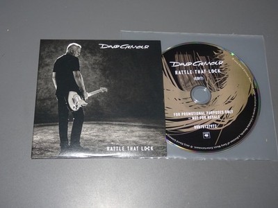 DAVID GILMOUR - RATTLE THAT LOCK / 1 TRACK PROMO-CD 2015 IM CARDSLEAVE
