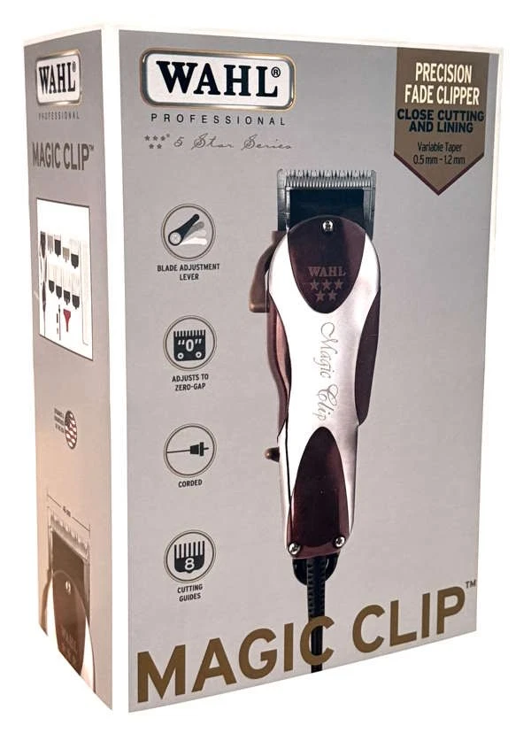 Wahl Magic Clip Professional Netz Haar- & Bartschneider 3026830 bordeaux/silber