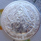 1 oz. LUST #4 Seven Deadly Sins Series BU round .999 fine silver