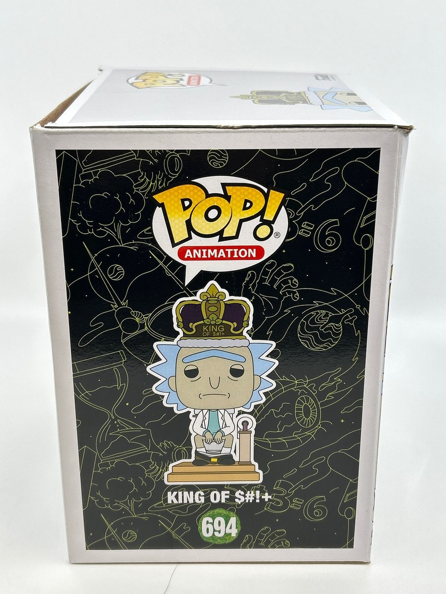 Funko Pop! Deluxe: Rick and Morty - King of S#!+ #694 for sale