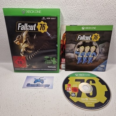 Fallout 76 - Xbox One - PAL Deutsch - OVP - Anleitung