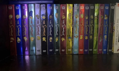 #ad The Simpsons Complete Seasons 1 18 DVD Box Set Animation Comedy TV Series $250.00