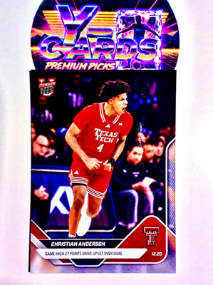 ONLY Christian Anderson Rookie Card (RC) - PR/341 - RARE  - Texas Tech Topps NOW