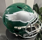 Ron Jaworski Philadelphia Eagles Autographed Full Size Replica Helmet Schwartz