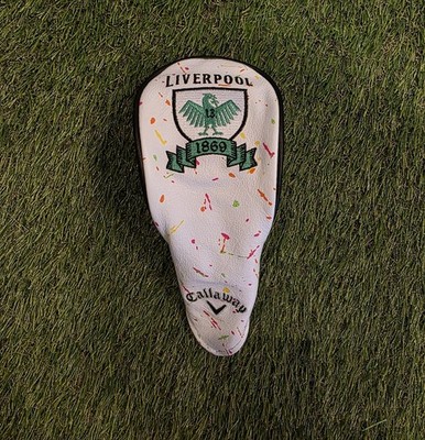 Callaway Ltd Ed 2023 Juli Major Hybrid Headcover - Royal Liverpool Open - Neu mit Etikett