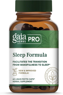 Gaia Herbs Pro Sleep Formula Restful Sleep Herbal Blend, 60 caps