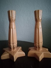 Amorc Rosicrucian Egyptian Candle Holders Very Rare