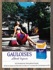 Gauloises Cigarettes - Reklame Werbeanzeige Original-Werbung 2003