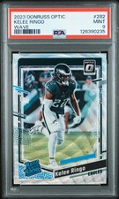 2023 Panini Donruss Optic Kelee Ringo RC (Wave) #282 PSA 9 Eagles (35)