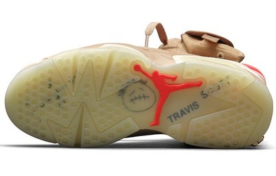 Size 8 - Jordan 6 Retro x Travis Scott Mid British Khaki for sale