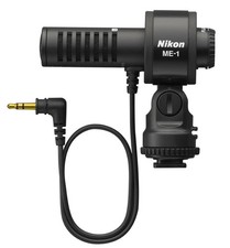 Nikon ME-1 Stereo Microphone with External Microphone Input