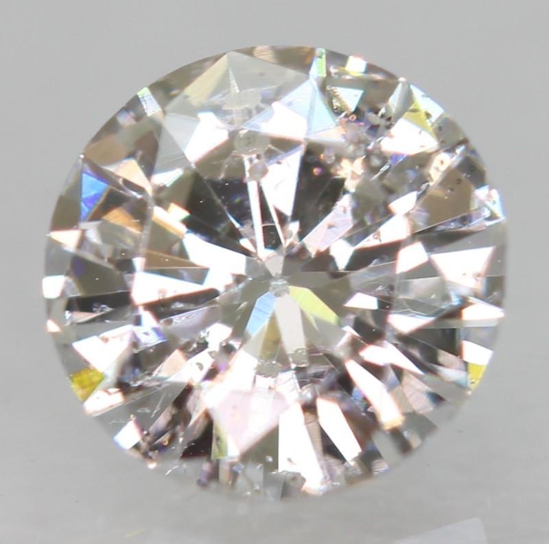 0.33 Carat E SI1 Round Brilliant Natural Enhanced MINED Diamond 4.54mm W VIDEO