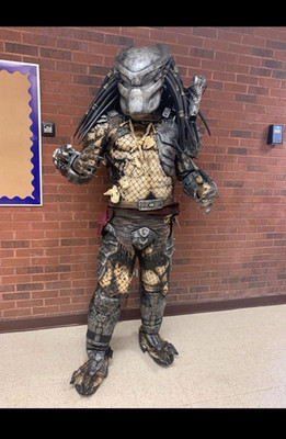 Predator Full Body Costume Suit Outfit with Mask - Science Fiction & Horror