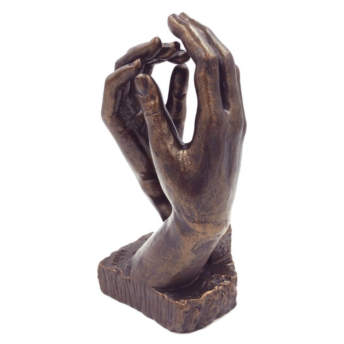 Cathédrale de Rodin 27 cm reproduction de statue d'art en résine pour collectionneur