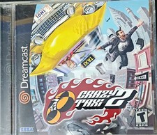 SEGA Crazy Taxi 2 Sega Dreamcast 2001 NTSC-U/C T Racing Case Manual