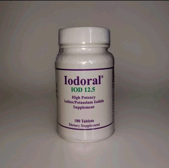Iodoral IOD-12.5 180 Comprimidos Optimox EXP 02/26 Auténtico Sellado de Fábrica Foto 2 de 4