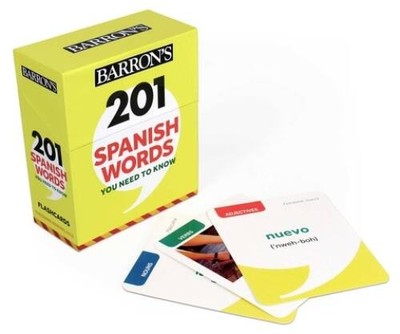201 Spanish Words You Need to Know Flashcards (Spanish Edition) - VERY GOOD