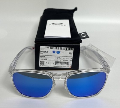 OAKLEY MANORBURN 9479-0656 Prizm Sapphire Lenses, Polished Clear Frame