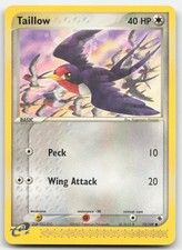 Taillow 72/109 EX Ruby and Sapphire Pokemon TCG LP