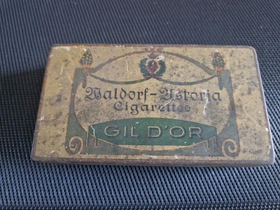 Alte Zigaretten Blechdose Der Marke Waldorf Astoria