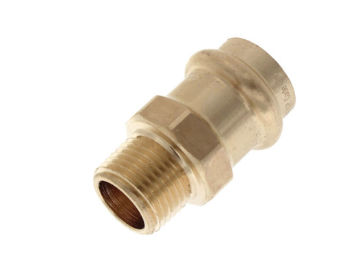 10 PACK - Viega 1/2" ProPress x 3/8" Male Bronze Adapter (Lead Free) 79210