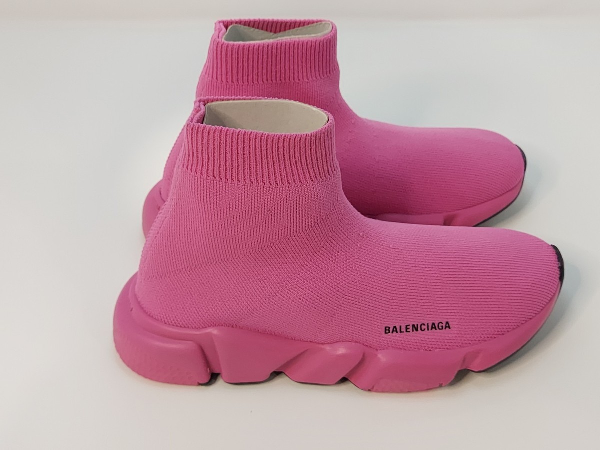 Balenciaga Kids Sock Sneaker Pink Size 29-30 Eur/12-12.5 US | eBay
