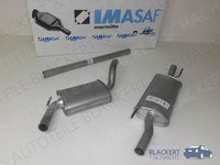 Imasaf Auspuffset Ab Kat für VW Golf 3 III + Golf 4 IV Cabrio 1.8 66KW 1991-2002